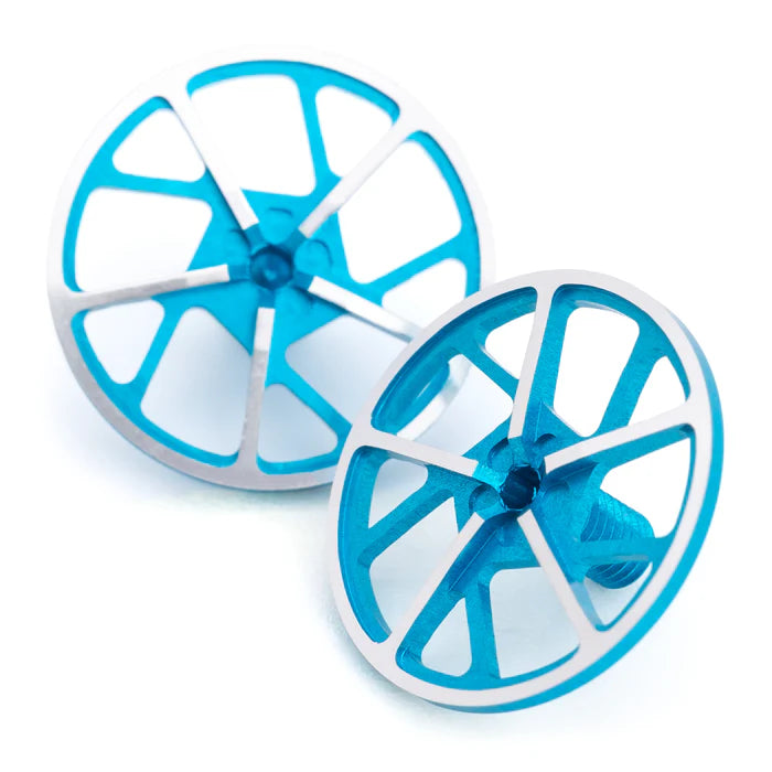 1up Racing 7075 Tenfold On-Road Wing Screws (Assorted Colors)