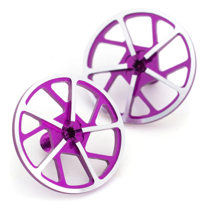 1up Racing 7075 Tenfold On-Road Wing Screws (Assorted Colors)