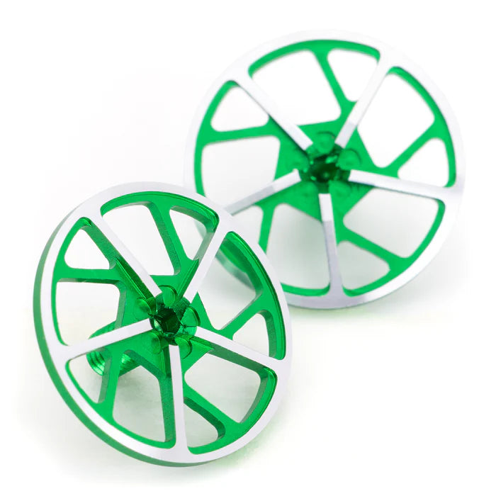 1up Racing 7075 Tenfold On-Road Wing Screws (Assorted Colors)