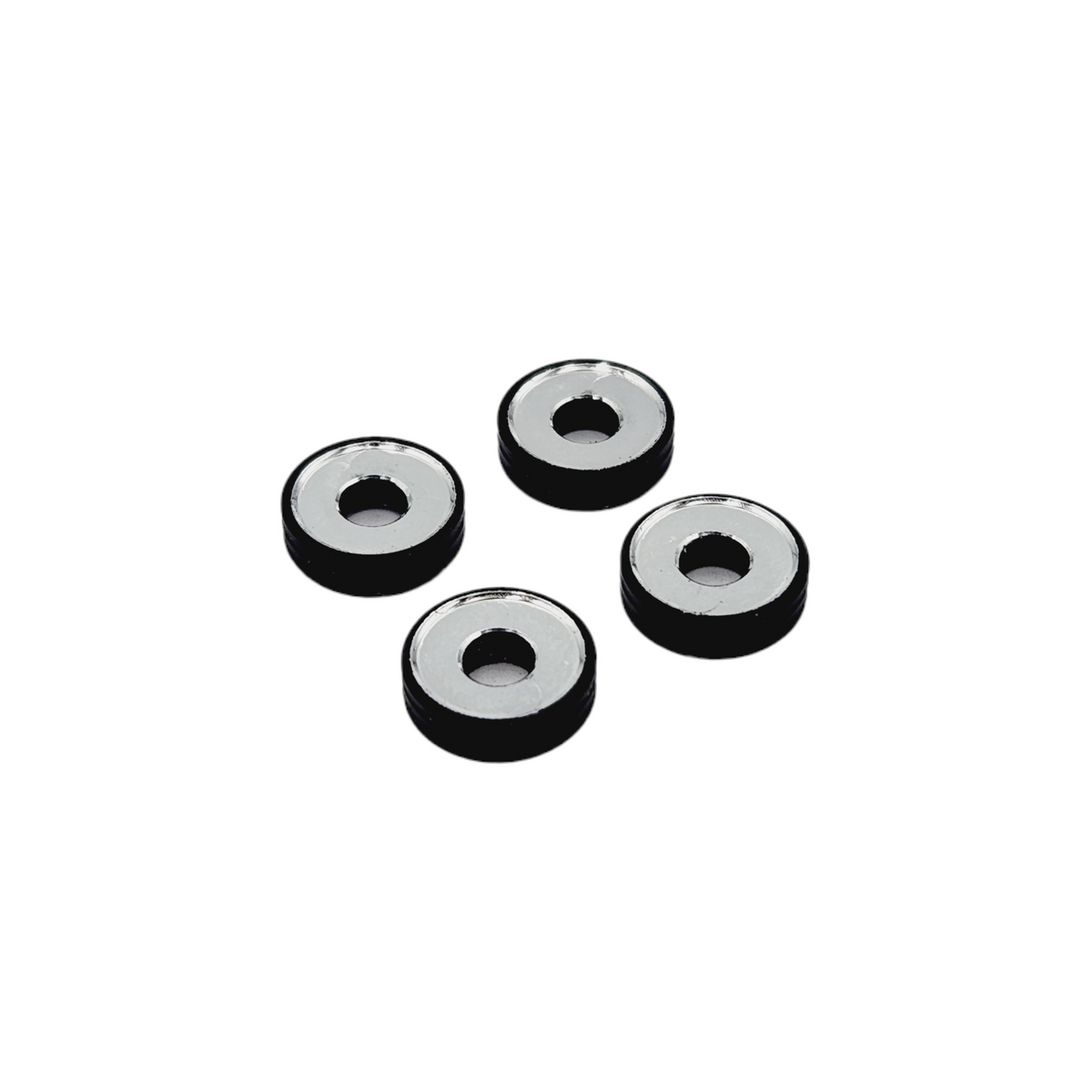 Large Contact 7075 Alu &quot;Ringed&quot; Roll Center Shim Set - Assorted Sizes