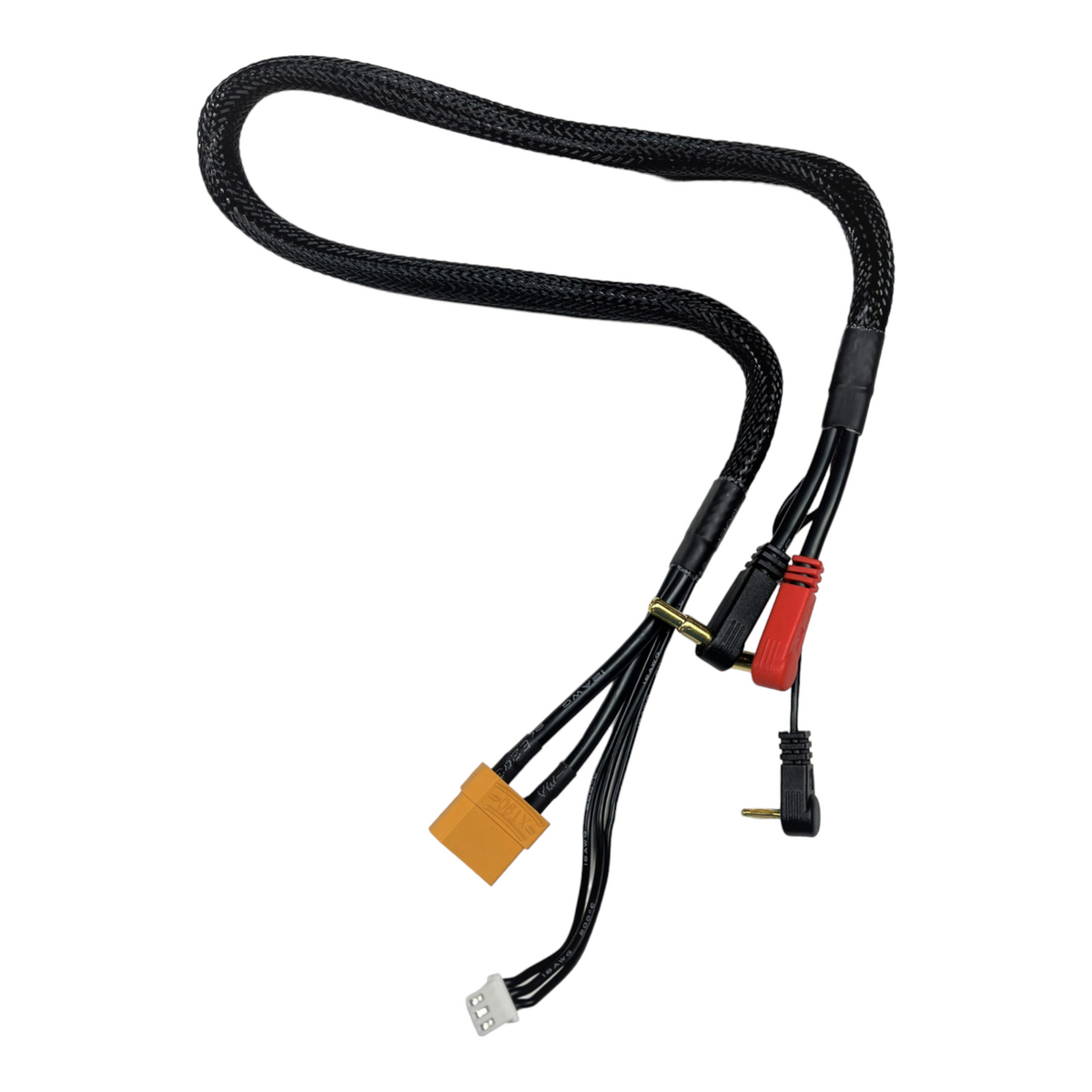 TQ Wire 2S Charge Cable XT90 Output to 4/5mm Stepped Plug w/Balance