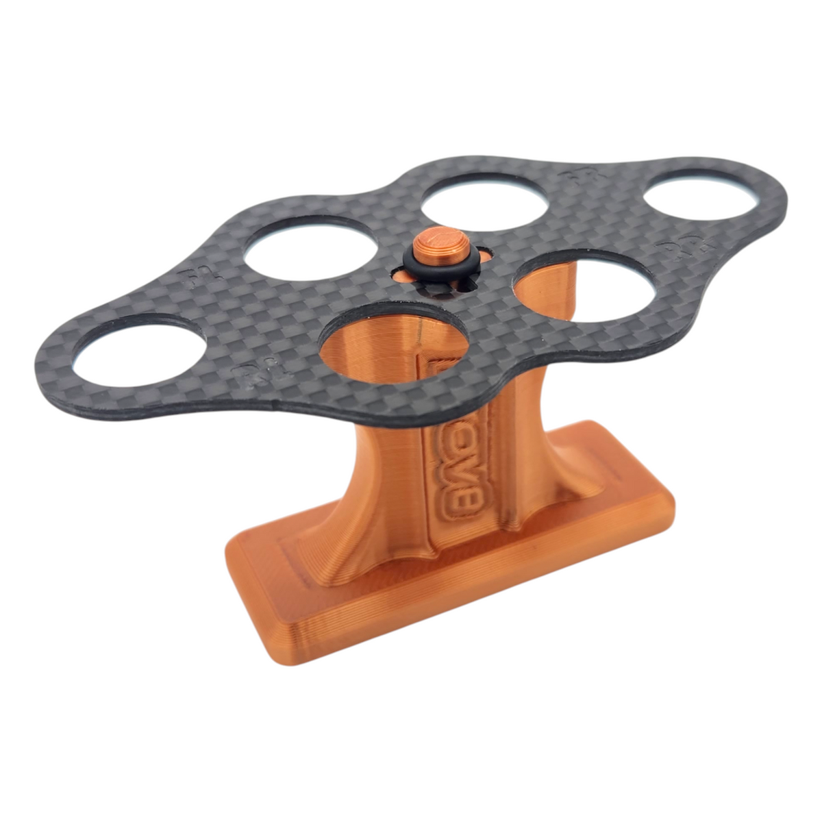 INOV8 3DX Carbon 1/10th Onroad Shock/Diff Rebuild Stand - Bronze