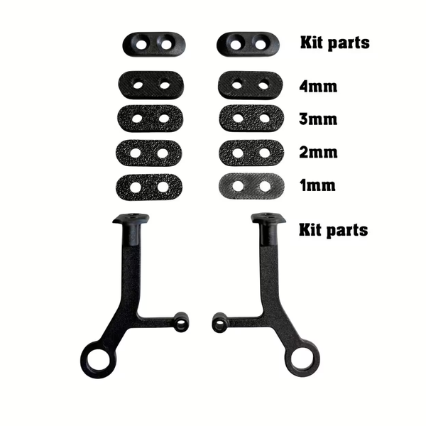 MR33 Shim Set for Rear Body Mount System Mugen Seiki MTC-3 - RC MAKER