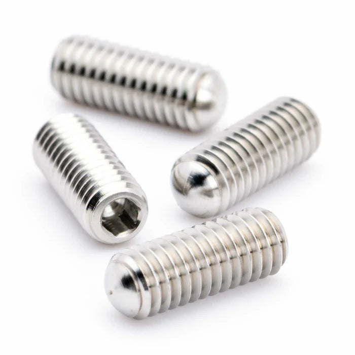 1up Racing Pro Duty Titanium Rounded Droop Screws (Various Sizes)