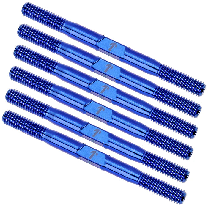 1up Racing Pro Duty 3.5mm Titanium Turnbuckle Set - Associated B7 (Assorted Colours)