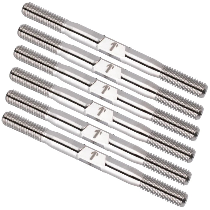 1up Racing Pro Duty 3.5mm Titanium Turnbuckle Set - Associated B7 (Assorted Colours)