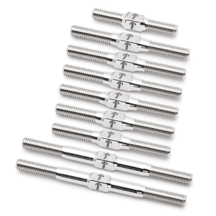 1up Racing Pro Duty Titanium Turnbuckle Set - Axon TC10/3