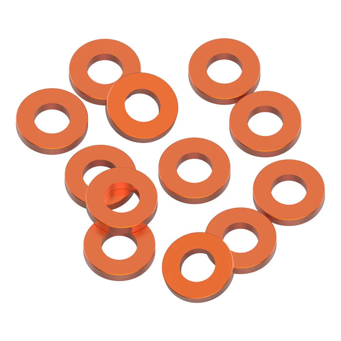 1UP Racing 3x6mm Precision Shims - Orange
