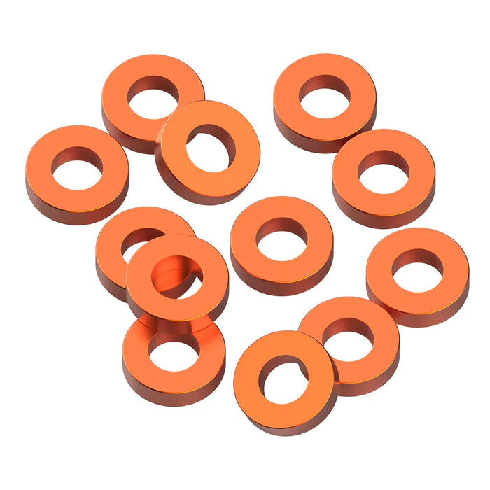 1UP Racing 3x6mm Precision Shims - Orange