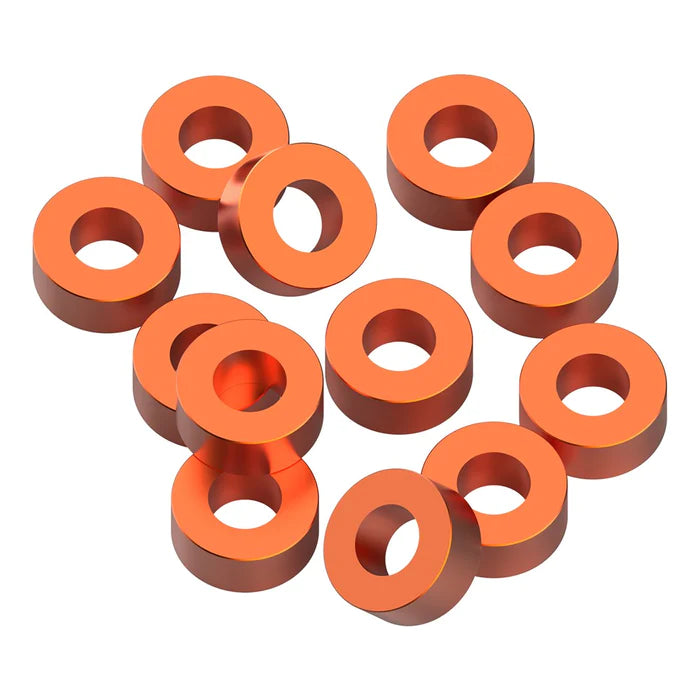 1UP Racing 3x6mm Precision Shims - Orange