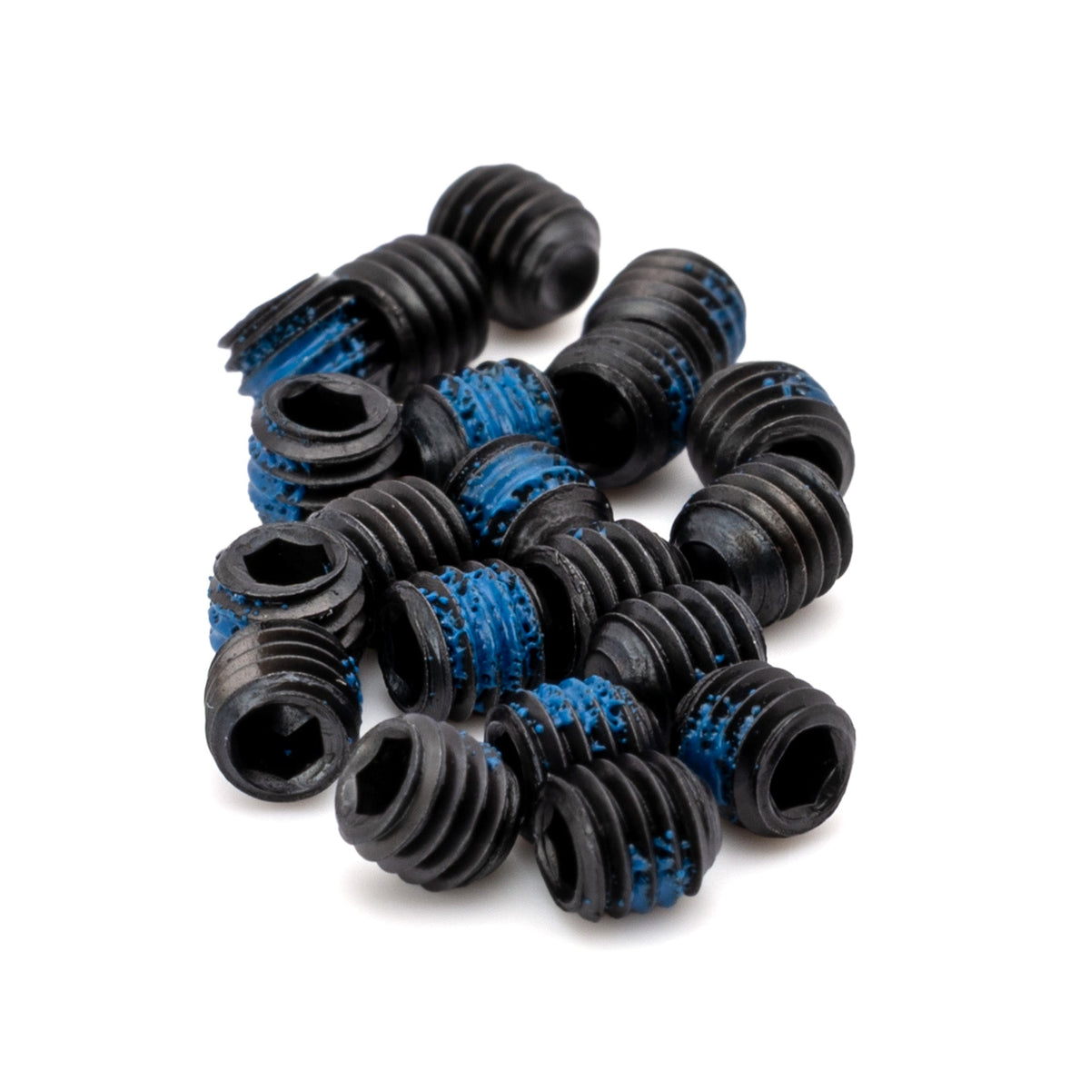 1up Racing M3 Set Screws w/Blue Thread Lock - 20pcs