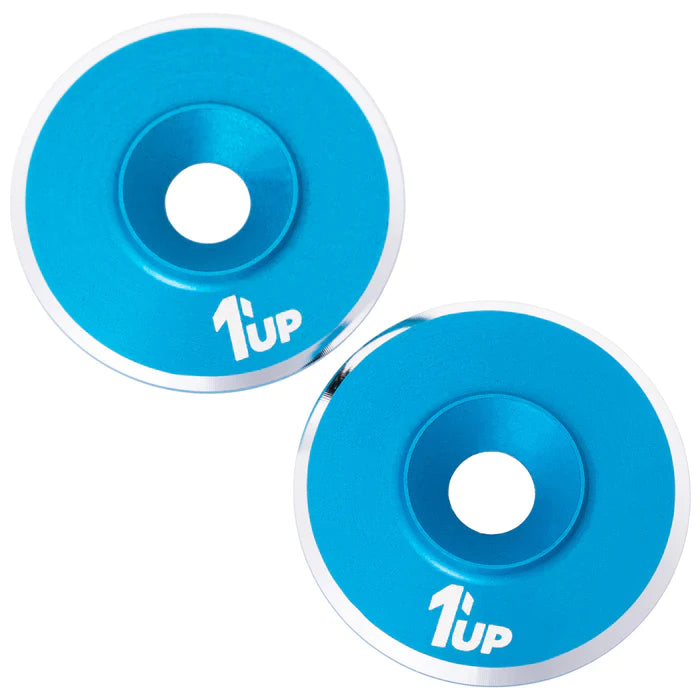 1up Racing 7075 LowPro Wing Washers (Assorted Colours)