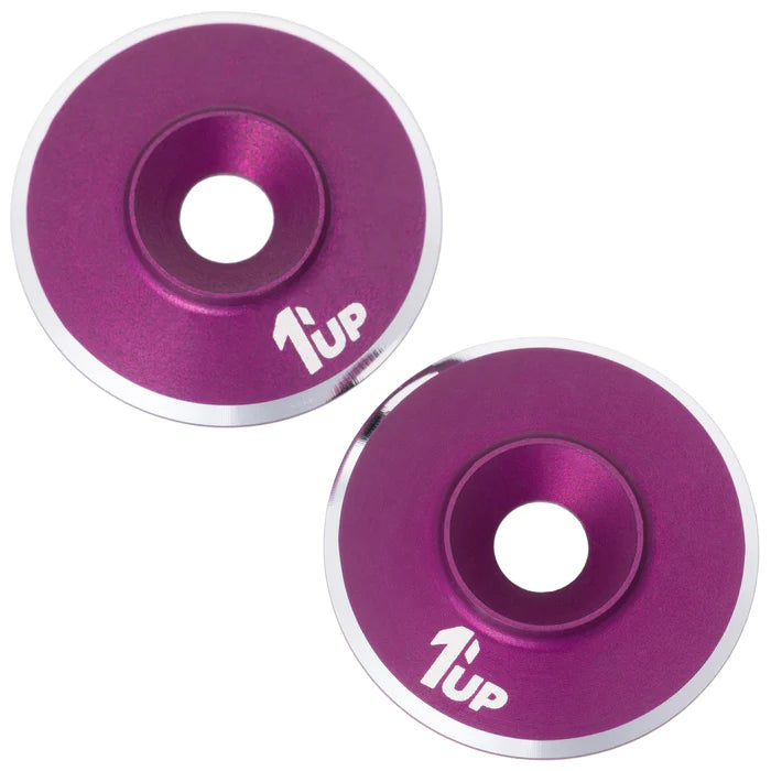 1up Racing 7075 LowPro Wing Washers (Assorted Colours)