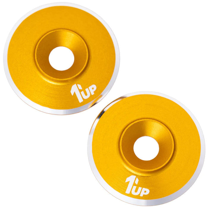 1up Racing 7075 LowPro Wing Washers (Assorted Colours)