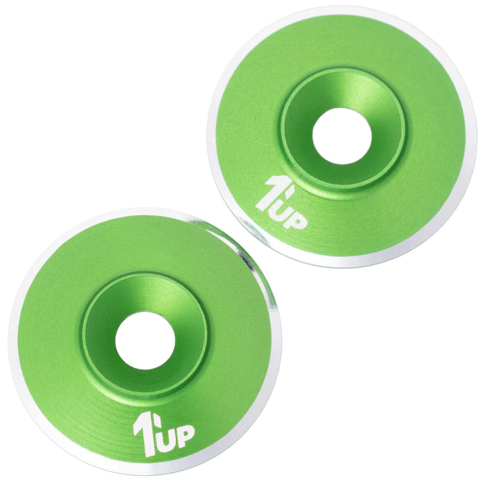 1up Racing 7075 LowPro Wing Washers (Assorted Colours)