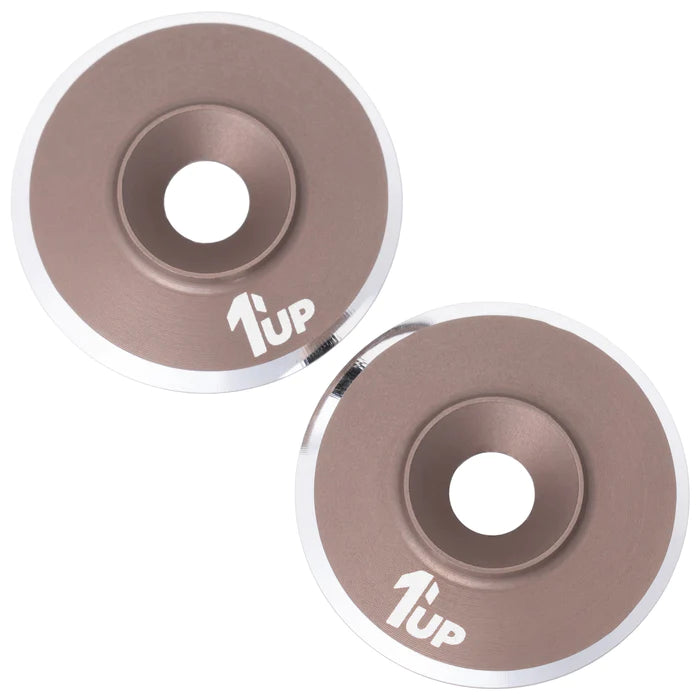 1up Racing 7075 LowPro Wing Washers (Assorted Colours)