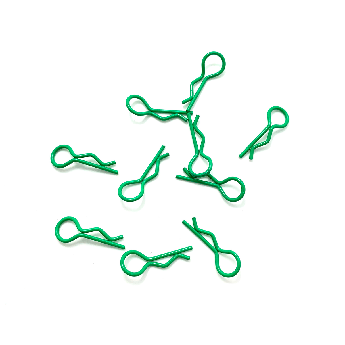 Zombie Signature Coloured Body Clips (Assorted Colours) (10)