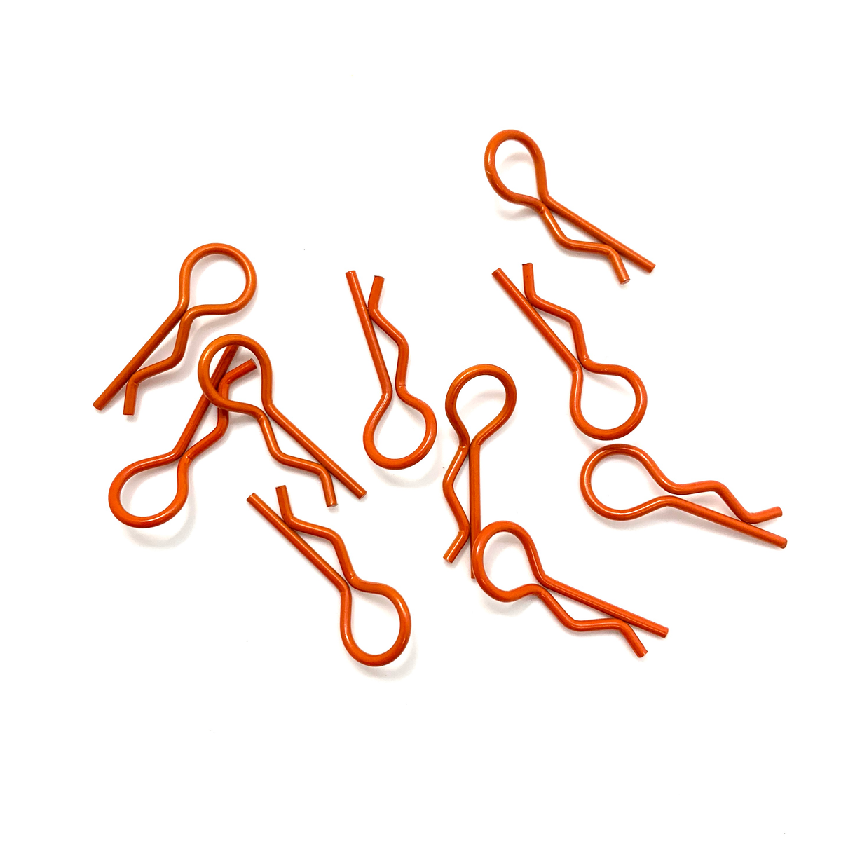 Zombie Signature Coloured Body Clips (Assorted Colours) (10)