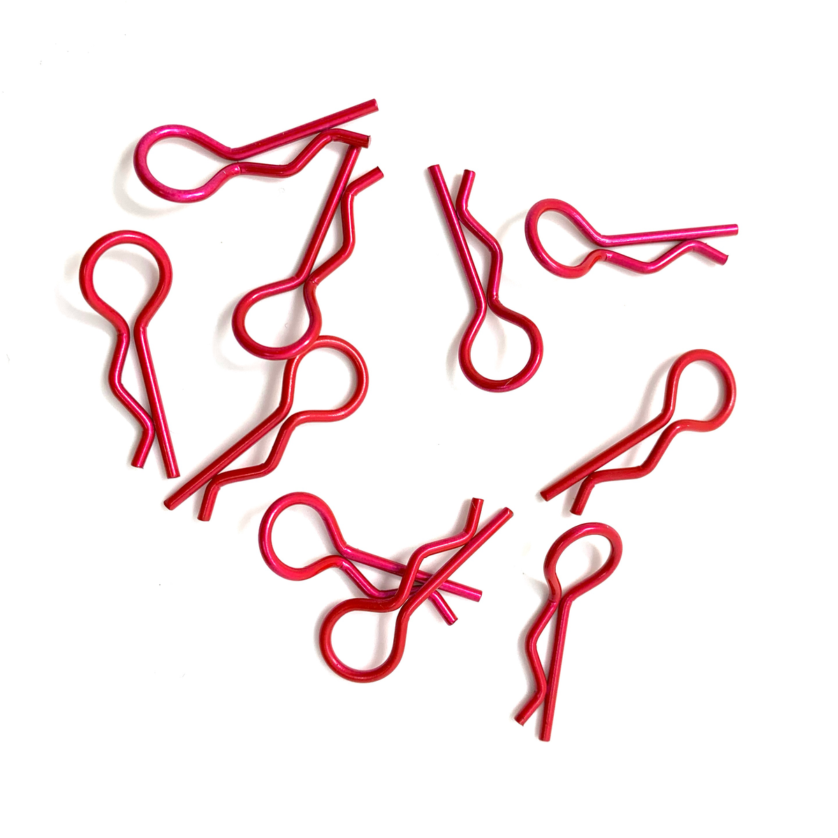 Zombie Signature Coloured Body Clips (Assorted Colours) (10)