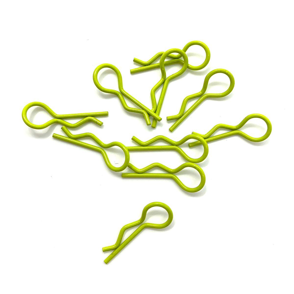 Zombie Signature Coloured Body Clips (Assorted Colours) (10)