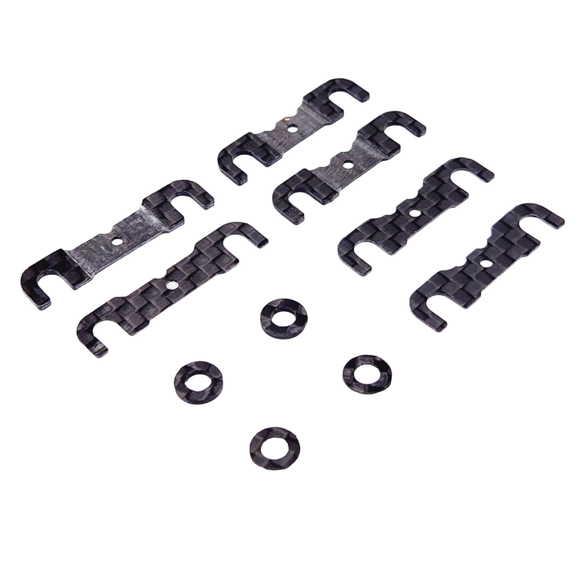 Carbon Roll Centre Shim Plate Set for Awesomatix A800R (0.5/1mm)