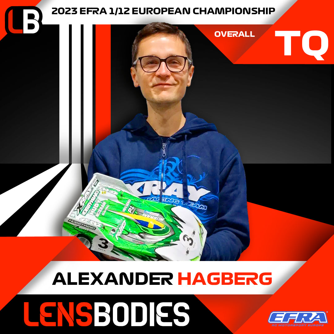 LENSBODIES 1/12 ONROAD BODY PONENTE ULTRA LIGHT WEIGHT (0.3mm)