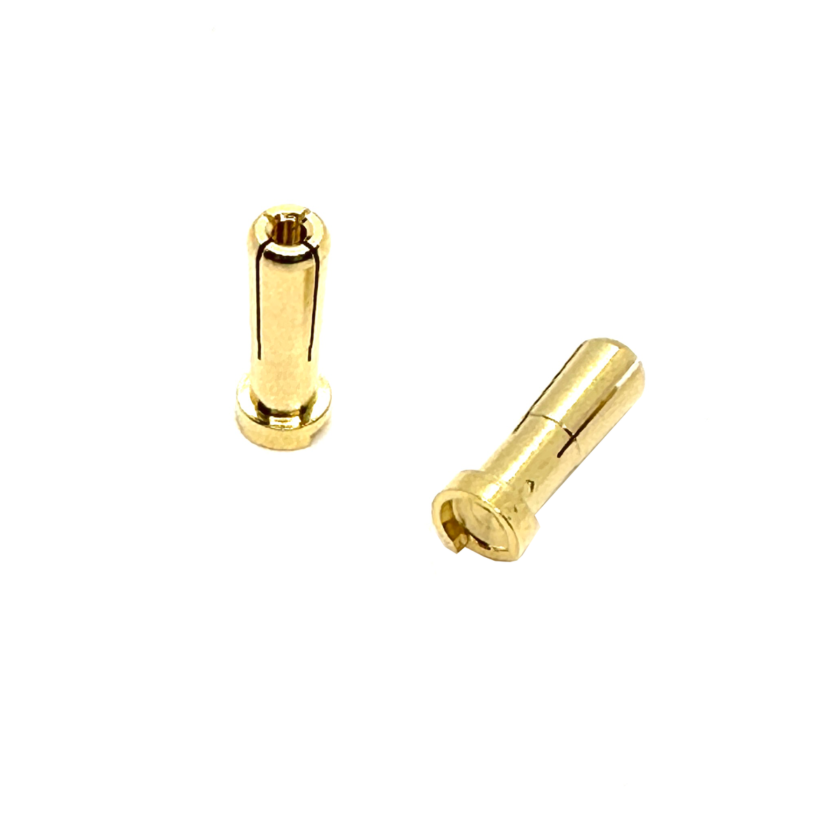 Zombie 5mm plated male tube plug (2)