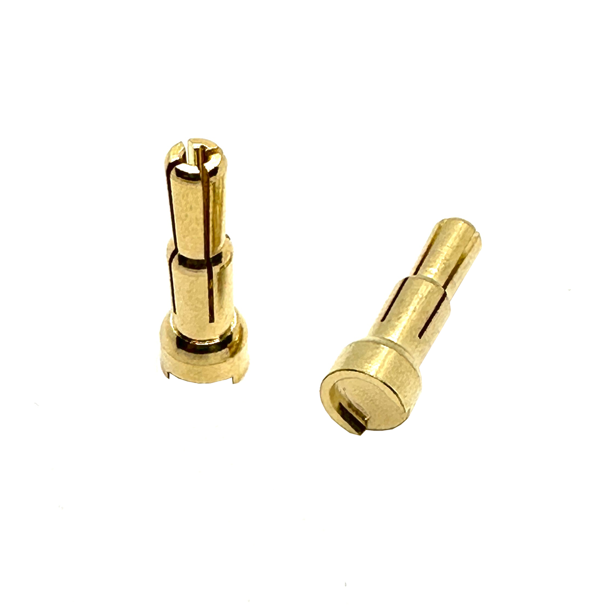 Zombie 4/5mm plated male tube plug (2)
