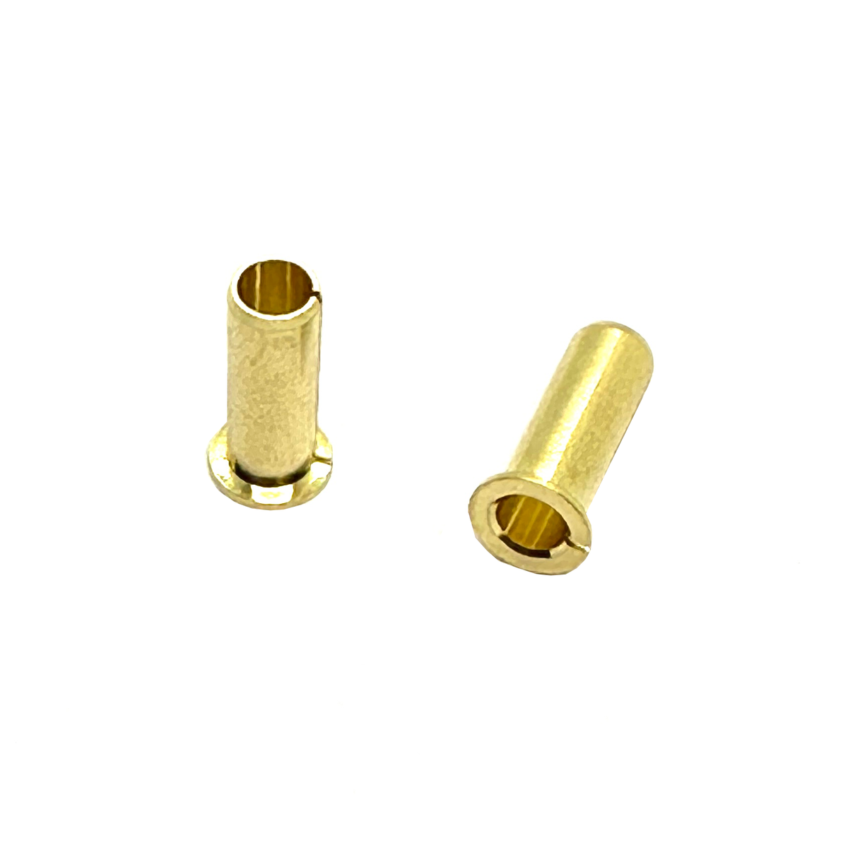 Zombie 5mm plated male tube plug adaptor for 4mm female (2)
