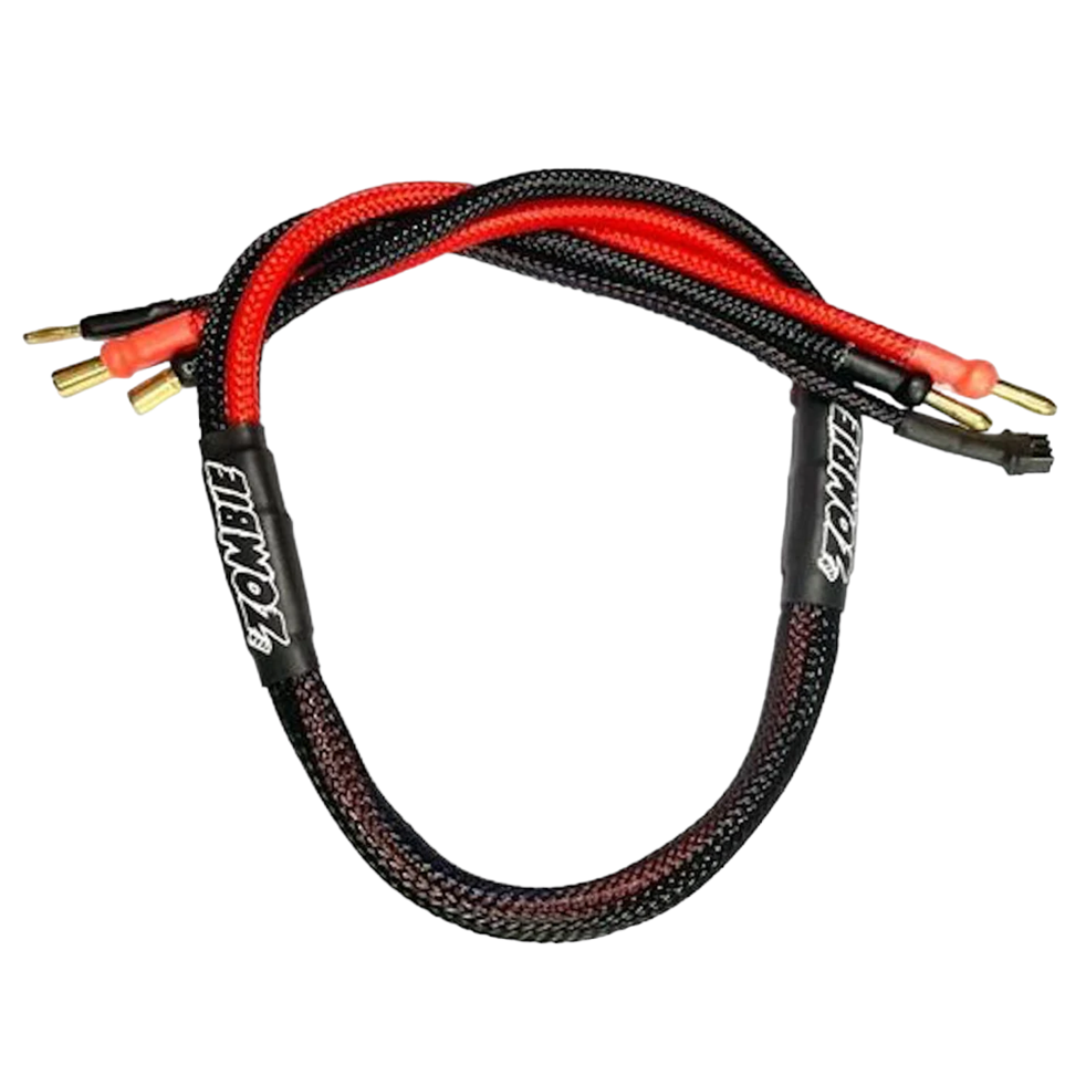 Zombie 4mm, 5mm plug 600mm Balance Charging Cable (Red/Black)