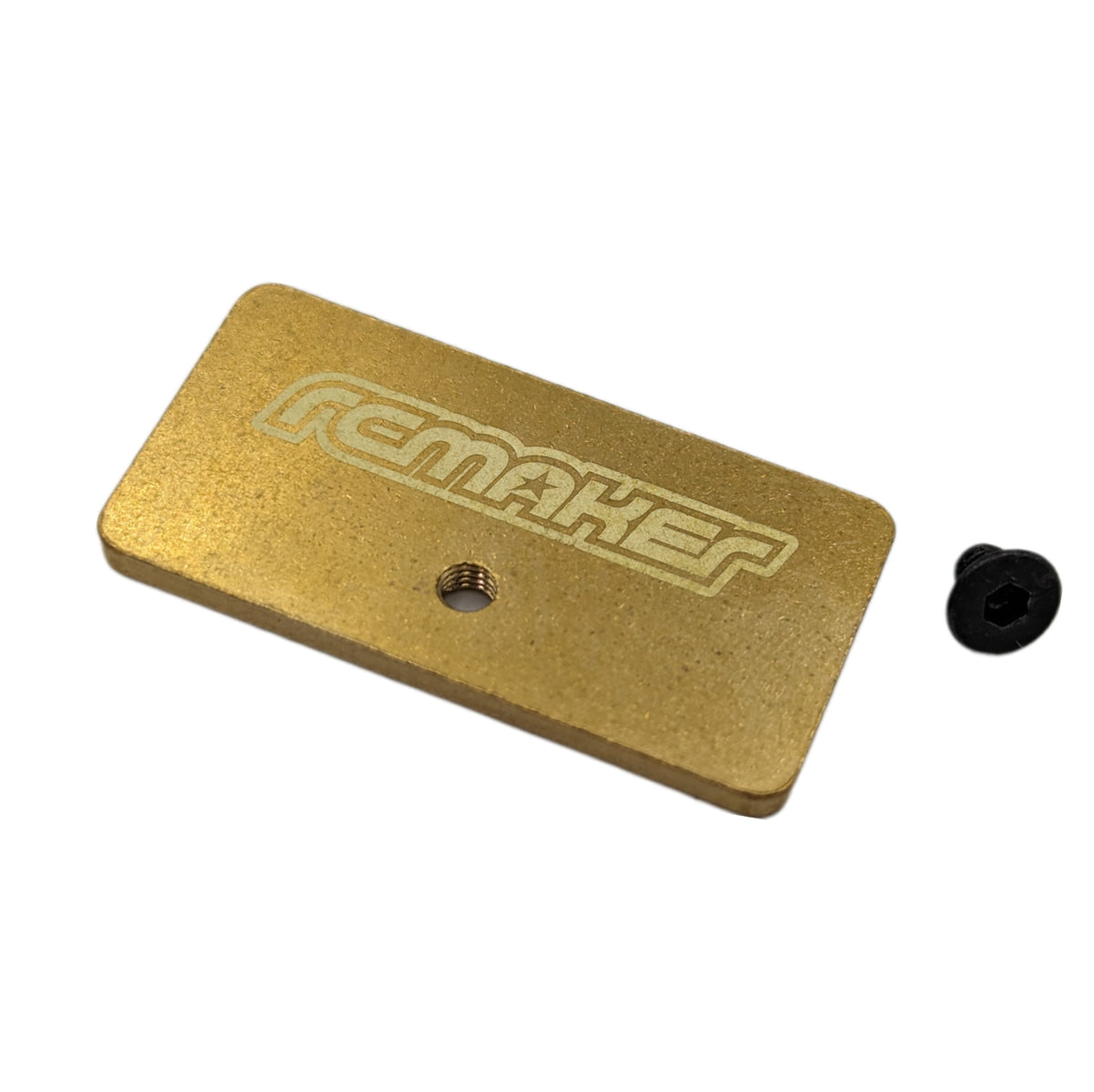 Brass Balast Weights for GeoCarbon Flysky Noble Base (1pc)