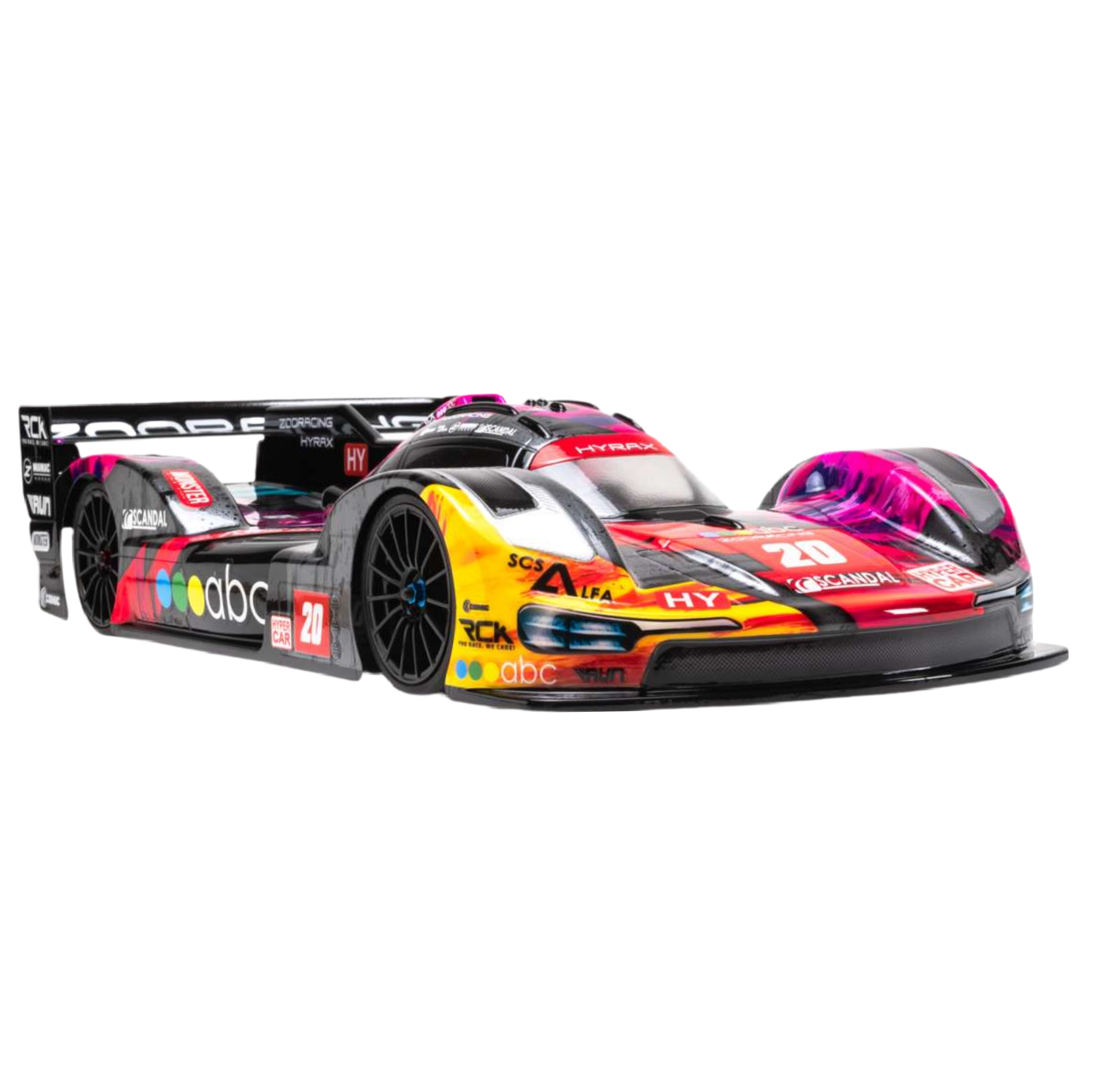 ZOORACING HYRAX 1/10 RCカーボディ ZooRacing Hyrax LMH 1:10 Body - 0.7mm REGULAR | Team Zombie