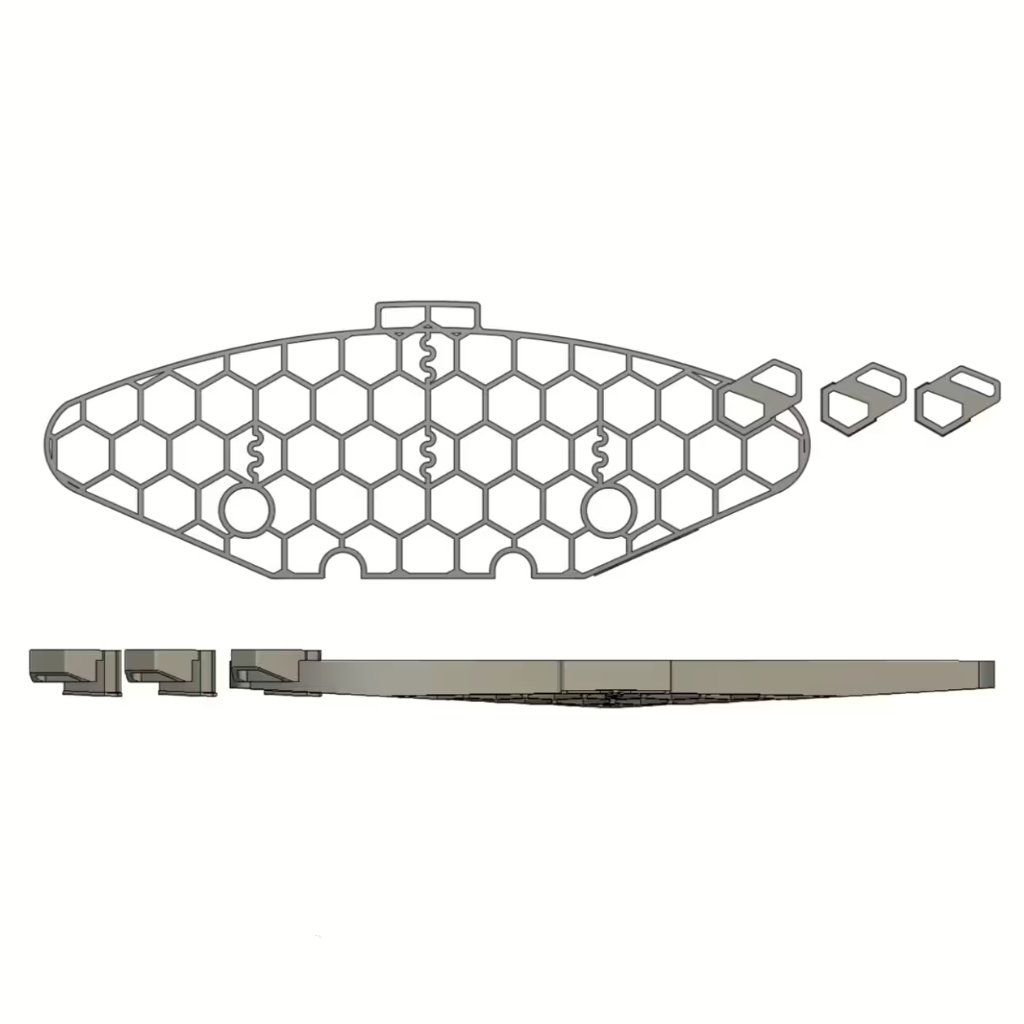 MR33 Flex Bumper for Awesomatix A800R/RR