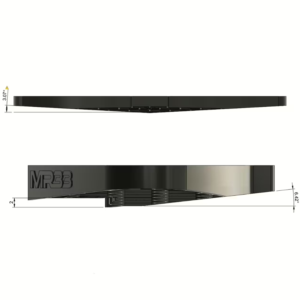 MR33 Flex Bumper for Awesomatix A800R/RR