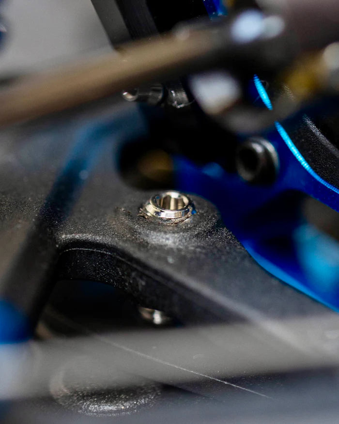 1up Racing Pro Duty Titanium Rounded Droop Screws (Various Sizes)