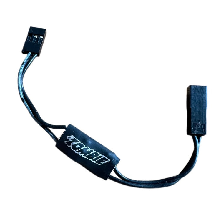 High Volt 8.7V Fan Booster w Adjustable Wires &amp; Extra Heat Shrink