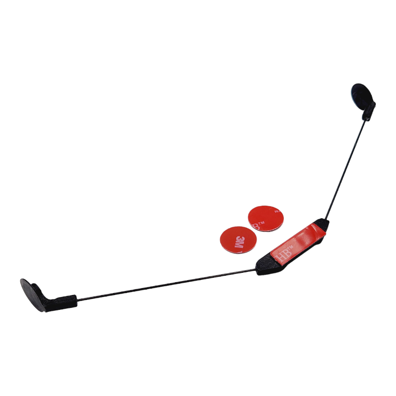 3D Pro Carbon Ultra-Lite Flexible Rear Anti Tuck Body Stiffener (w/Tape)