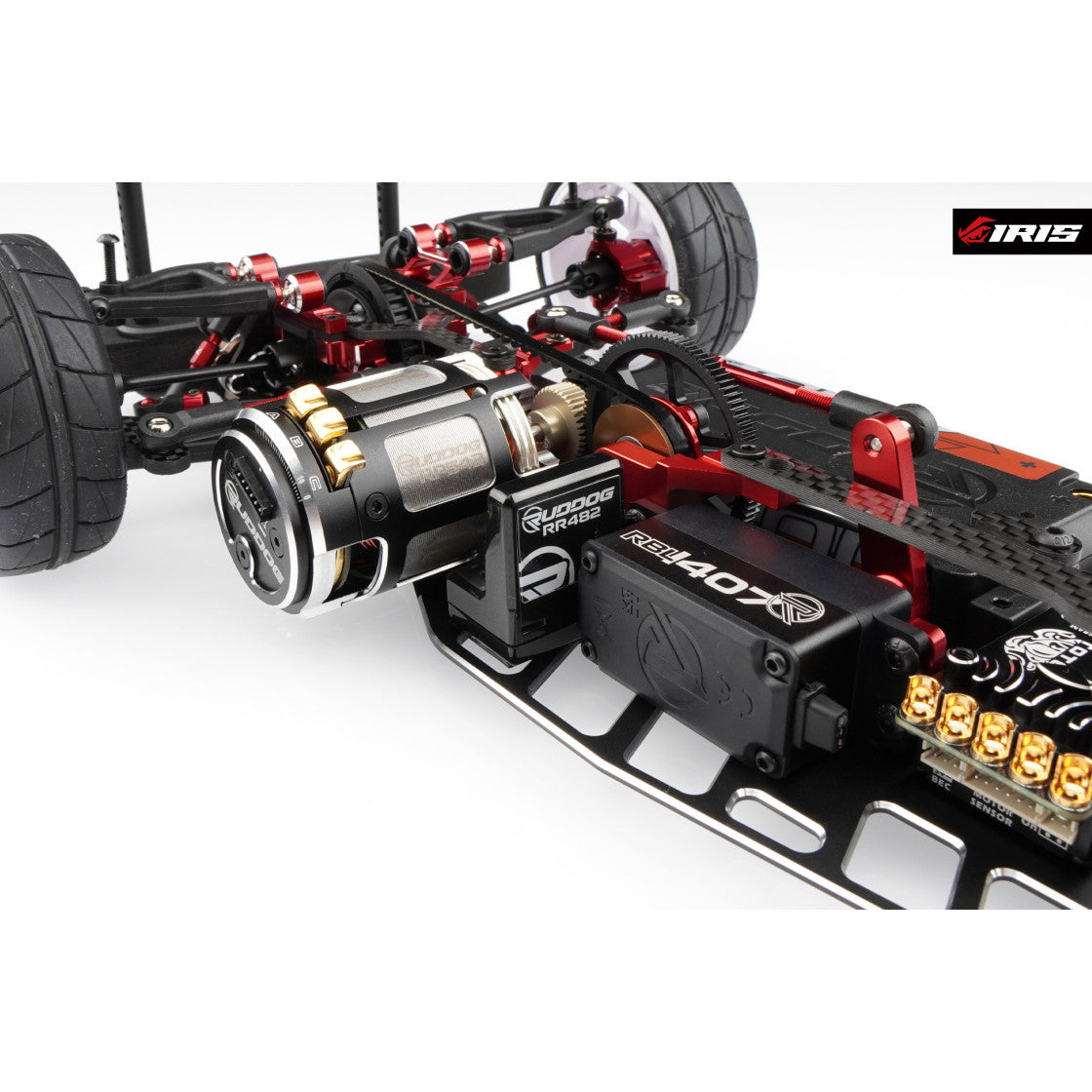 IRIS ONE.1 FWD 1/10th Front Wheel Drive Kit - Carbon Chassis