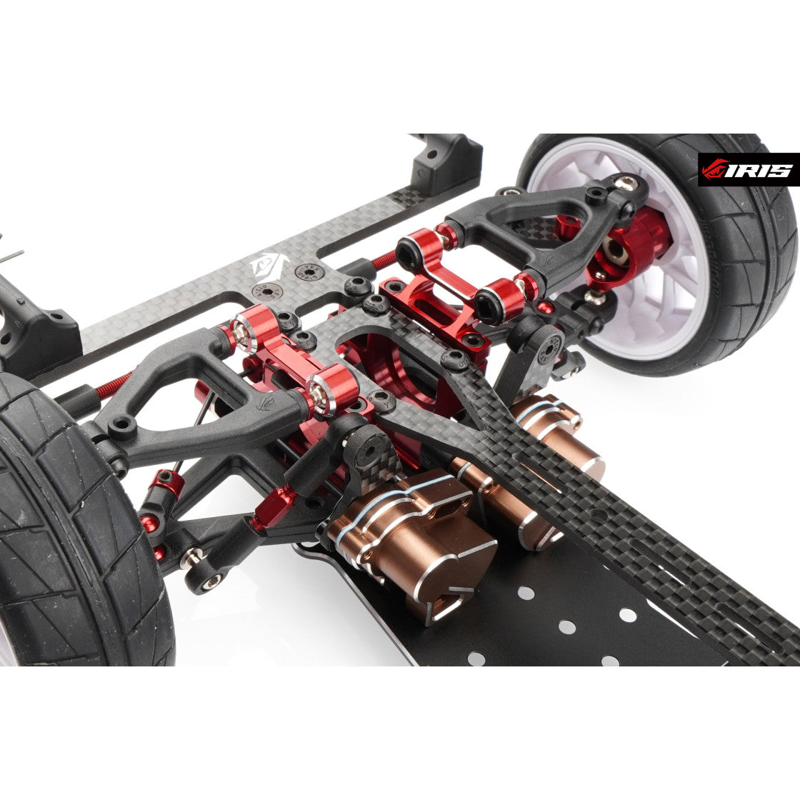 IRIS ONE.1 FWD 1/10th Front Wheel Drive Kit - Carbon Chassis