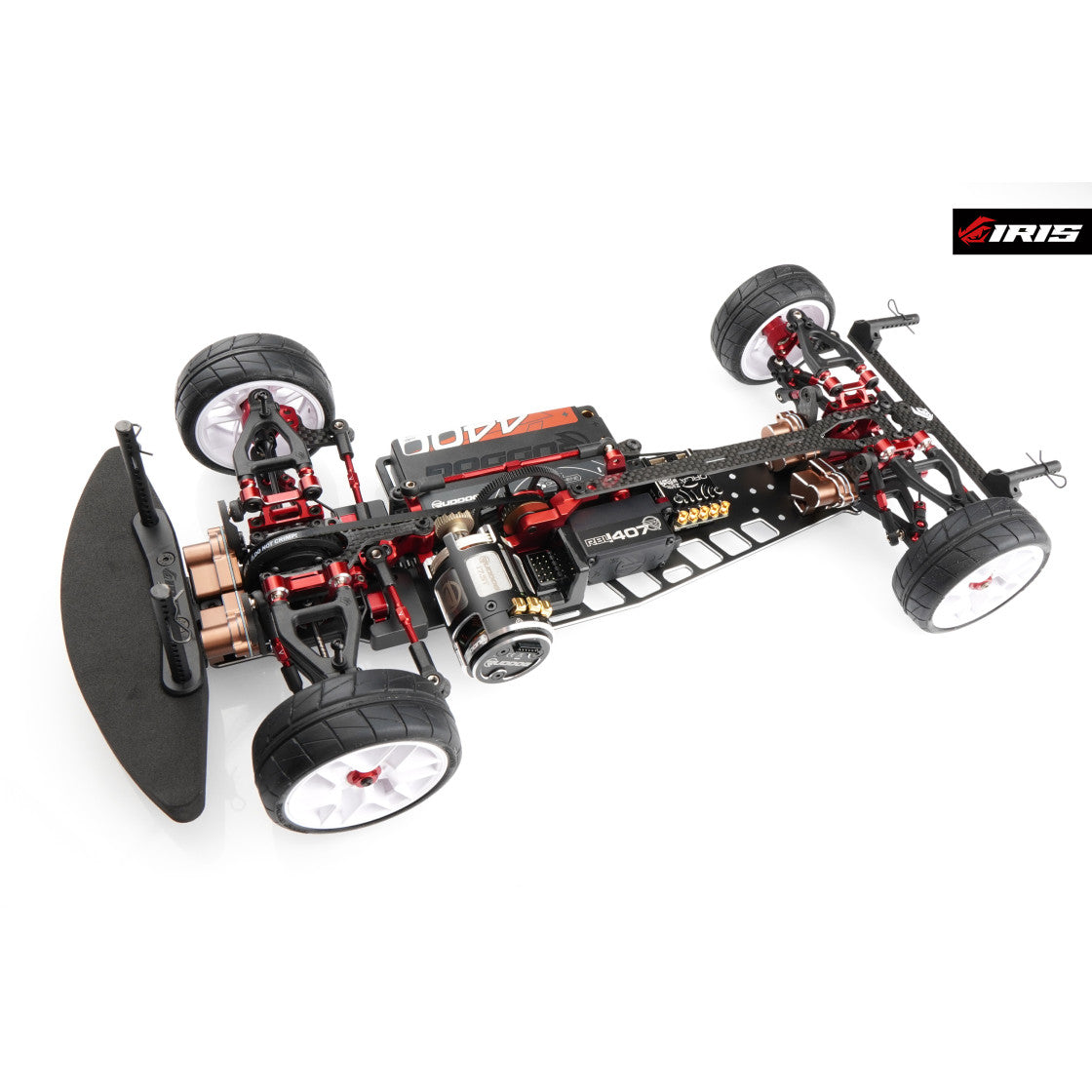 IRIS ONE.1 FWD 1/10th Front Wheel Drive Kit - Aluminium Linear Flex Chassis