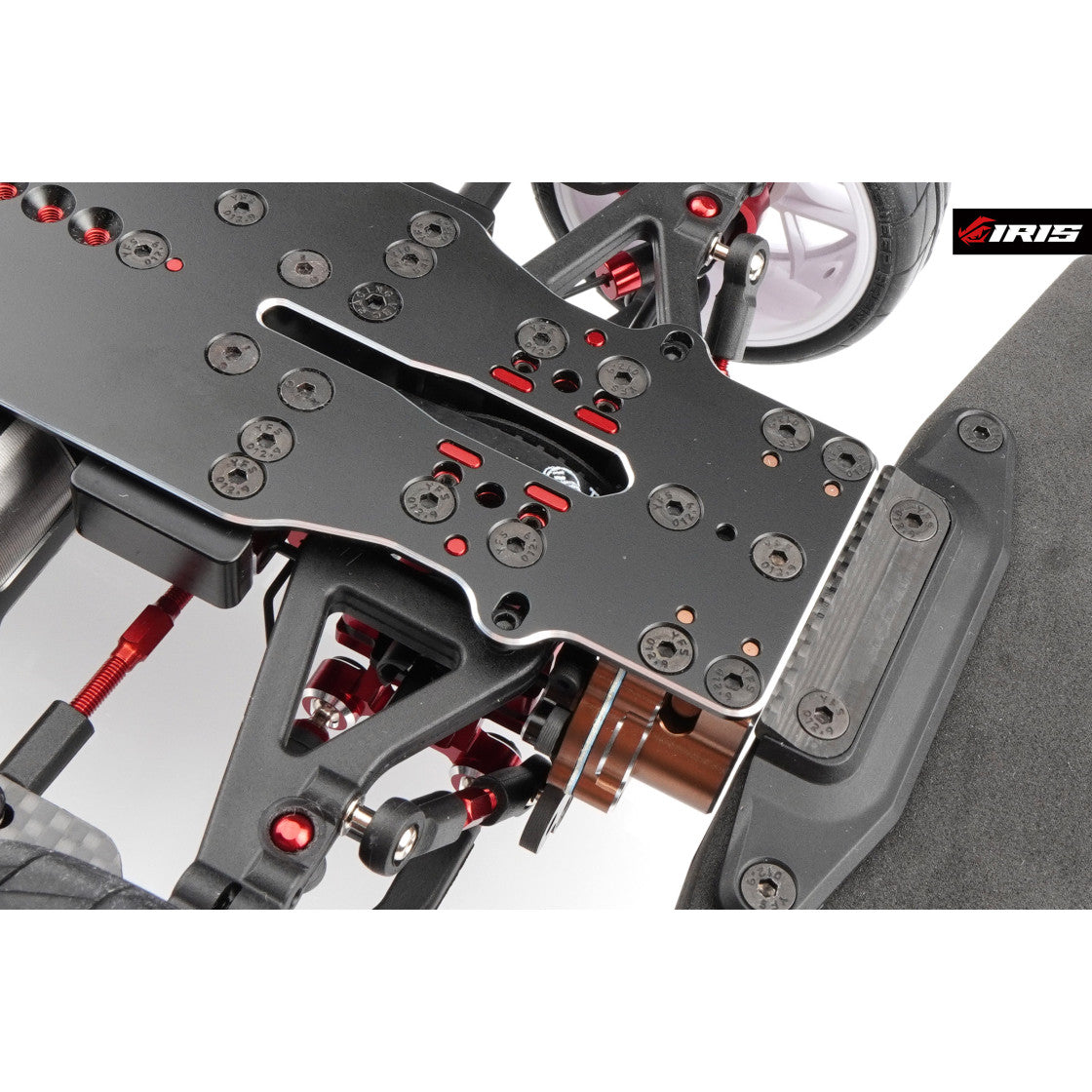 IRIS ONE.1 FWD 1/10th Front Wheel Drive Kit - Aluminium Linear Flex Chassis