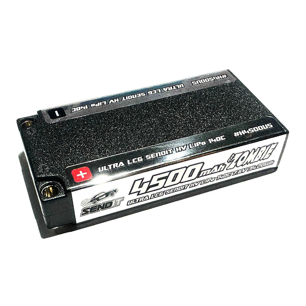 Zombie SENDIT 4500mAh 7.6v HV 140c ULCG Shorty
