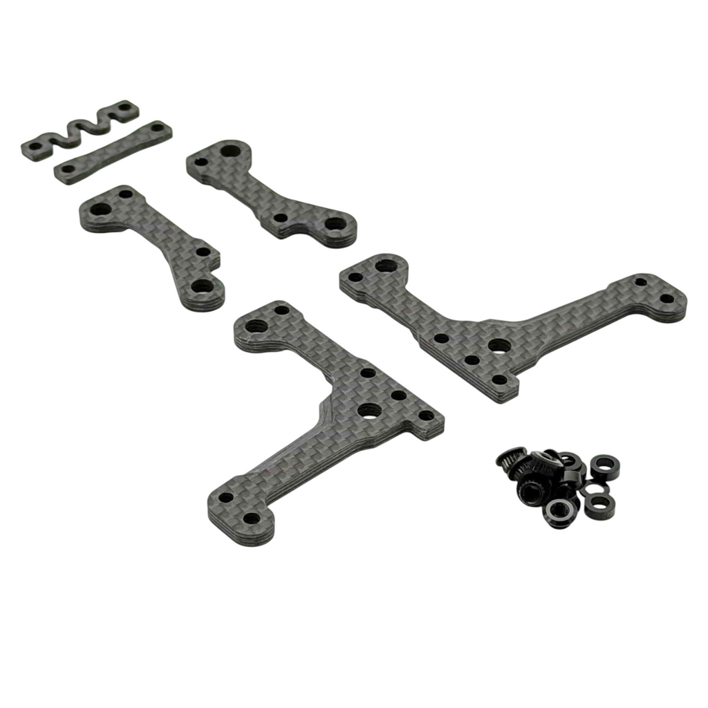 INOV8 Carbon Short Camberlink Bulkhead Set for Yokomo MS2.0 - RC MAKER