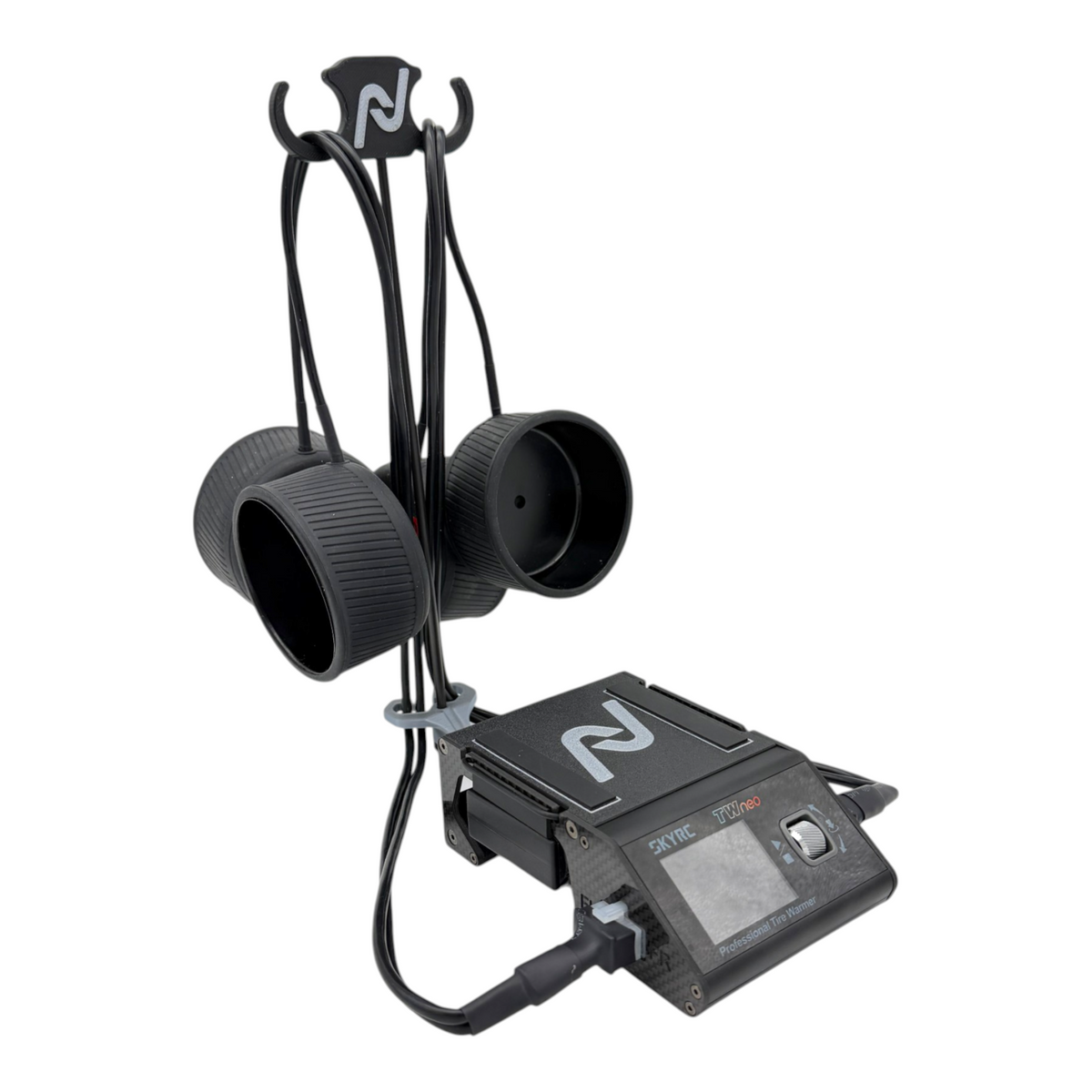 INOV8 3DX Carbon SkyRC TW Neo Warmer Car Stand (Silver)