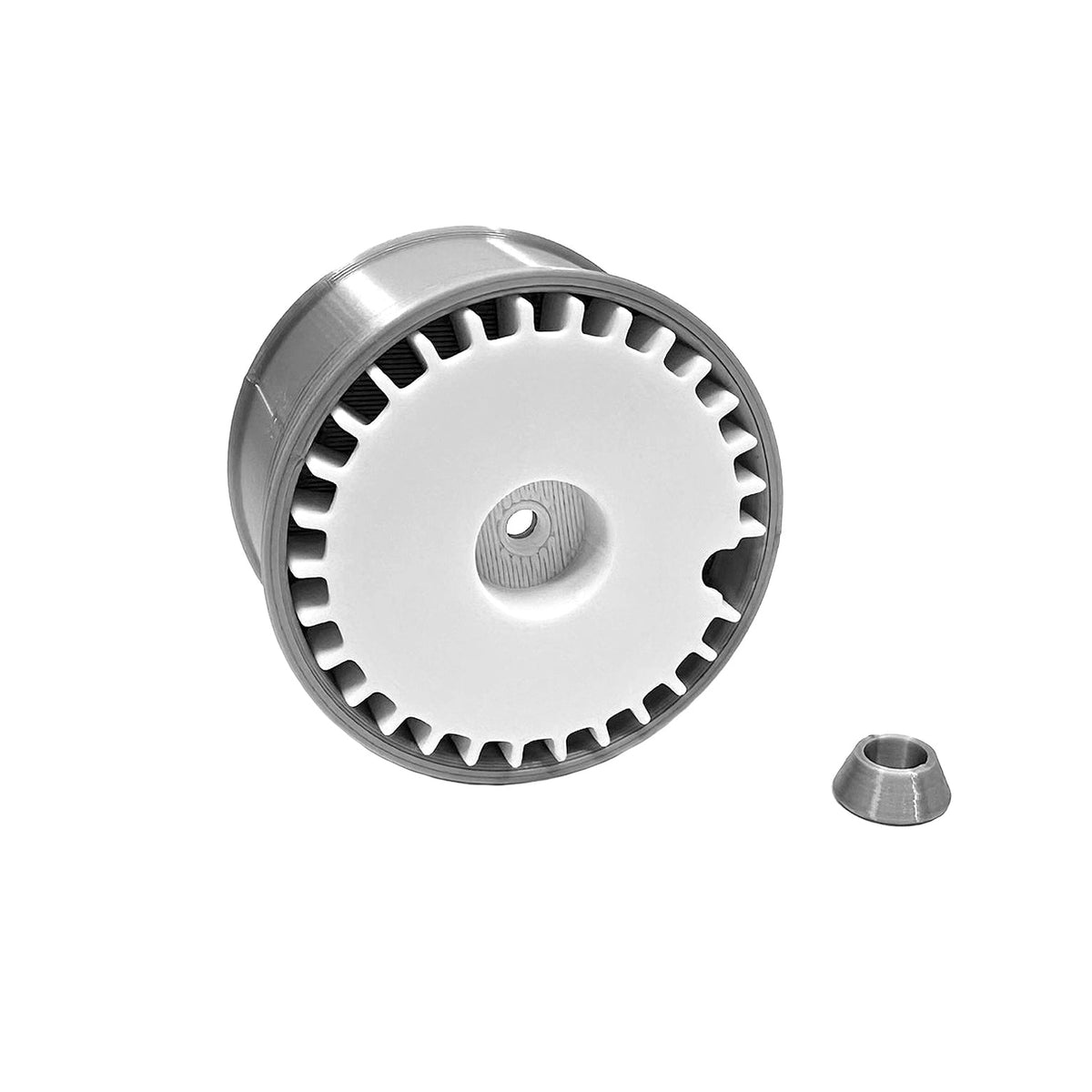 MXLR - Turbo Fan Style Steering Wheel (Sanwa M17 / MT-5 / MT-R)