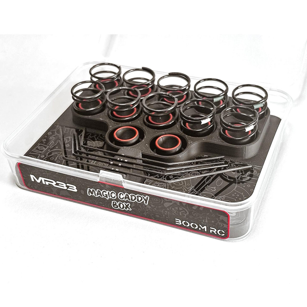 MR33 Magic Caddy Box for 1:10 Onroad Springs and Antiroll Bars