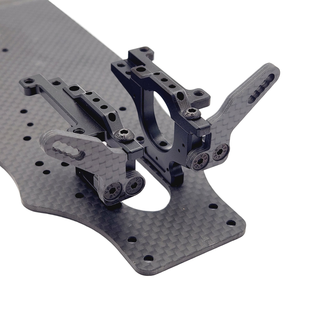 GeoCarbon Front Shock Tower Set for Yokomo MS1.0