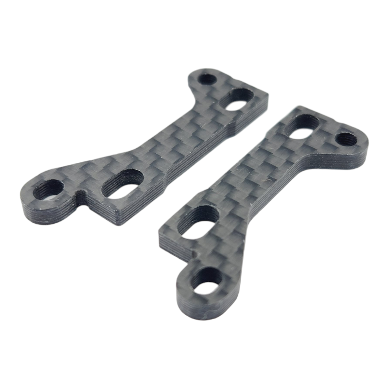 Carbon Upper Bulkhead for Mugen MTC2R (Less Caster in Rear)