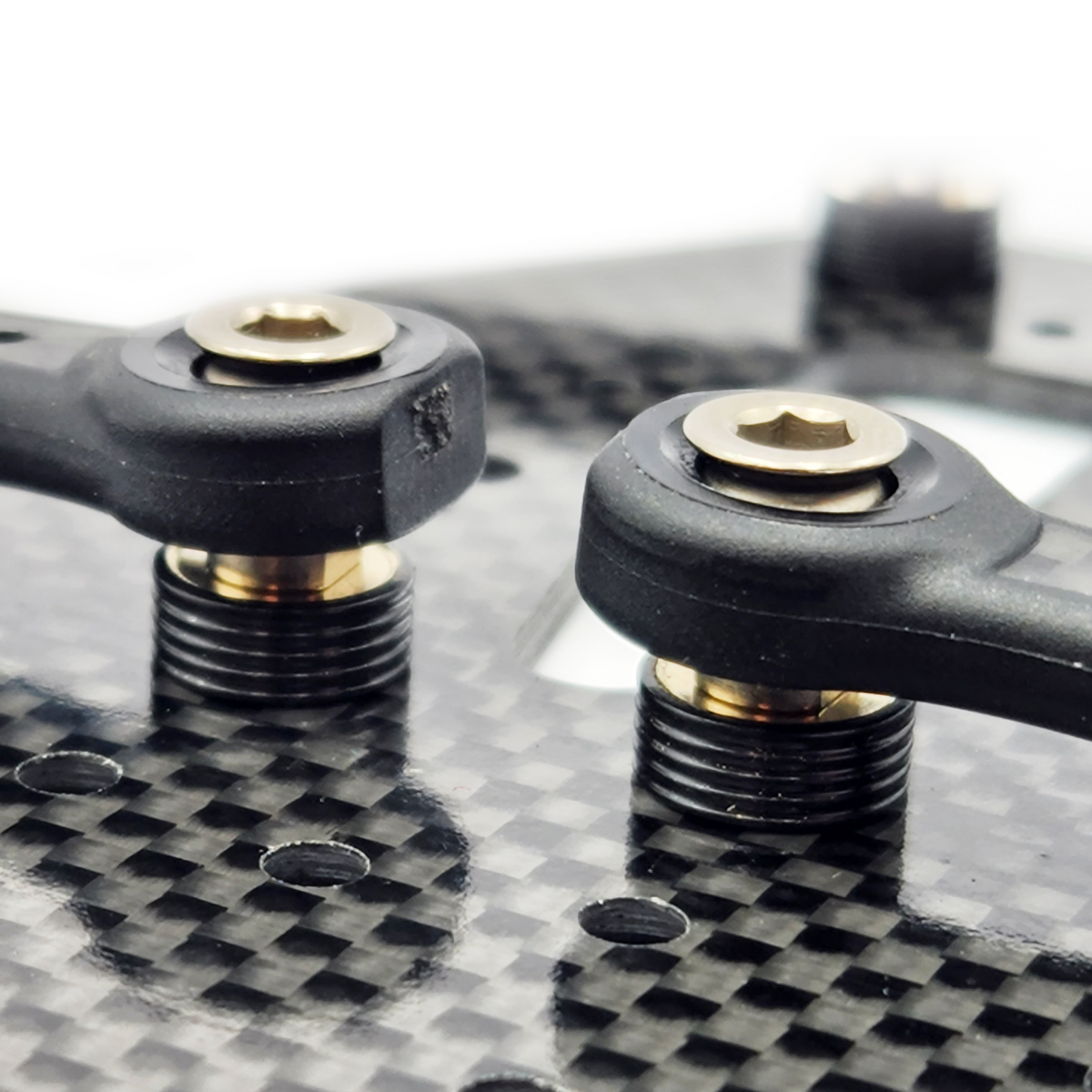 Large Contact 7075 Alu &quot;Ringed&quot; Roll Center Shim Set - Assorted Sizes