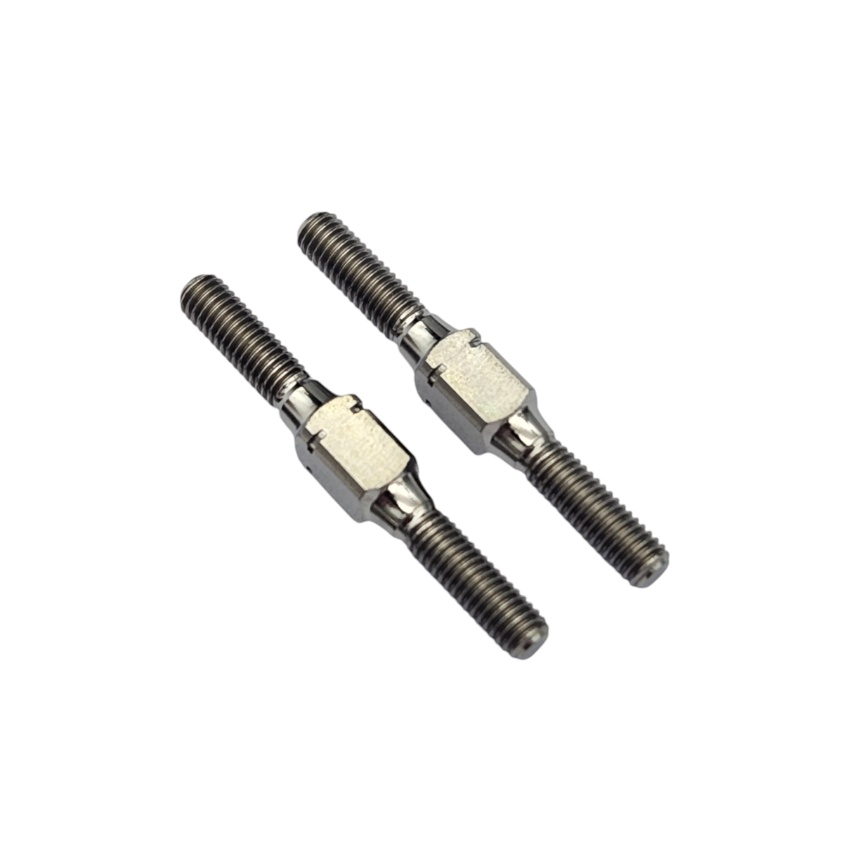 14101 - Gr.5 Titanium Rear Toe/Front Steering Link Turnbuckles 3x28mm (2) (Option)